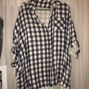 Oversized flannel